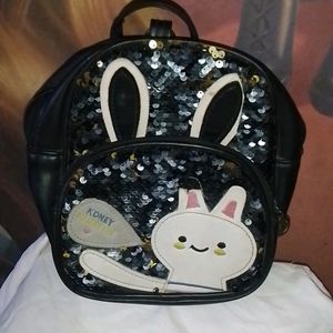 Beautiful Black Sequence Bag For Kids