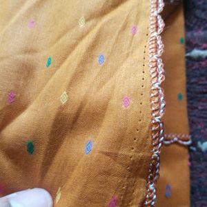 Dupatta Orangish Brown