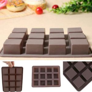 12 pieces Silicone chocolate mould