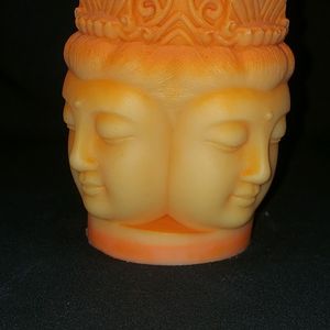 Sow Wax 4 Headed Buddha Candle