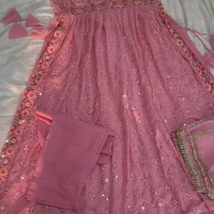 Beautiful Nayra Look Dress Wid Seq And Thread Wo