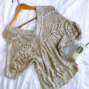 Pinterest Crochet Oversized Pullover Top