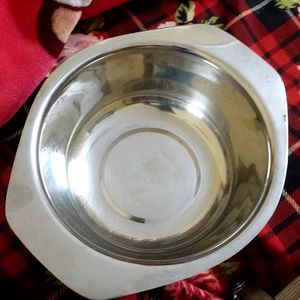 Steel Bowl With Lid