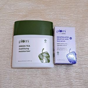 Plum Moisturizer And Serum Combo