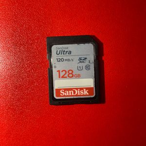 SanDisk 128GB Ultra SDXC UHS-I Memory Card