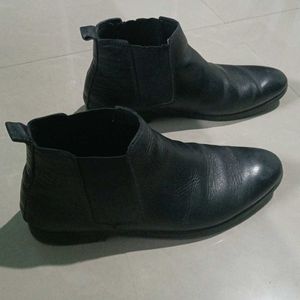 Casual Black Boot for Men