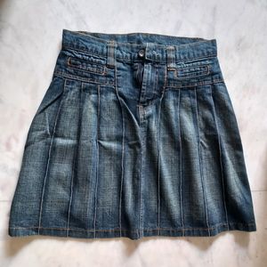 Denim MINI SKIRT