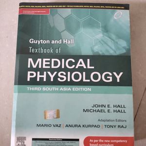 Physiology Guyton And Hall MBBS 1st Year Textbook