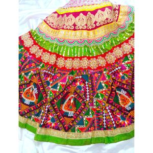 Navratri Multicolour Lehenga