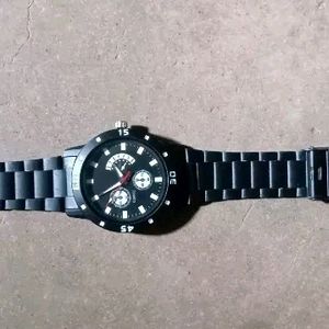 Men Black Analogue Watch