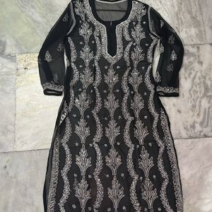 Straight Mirror Kurti with Matching Inner