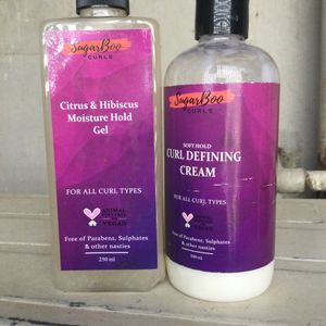 Cambo Hair Curling Cream And Conditioner