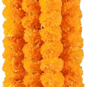 5 Pcs Strings Artificial Marigold Garlands