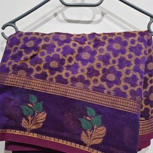 Tissue Silk Look Alike Saree