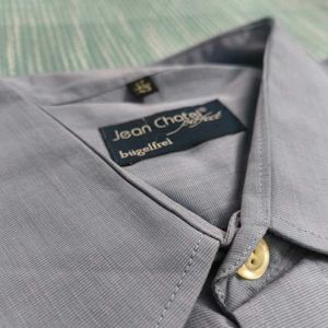 Vintage Jean Chatel Blue Shirt