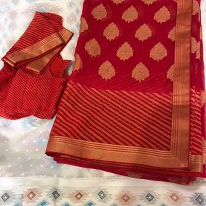 Printed Braso Saree