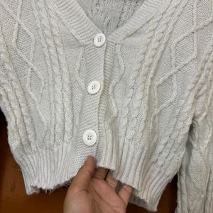 Korean Cropped Cardigan