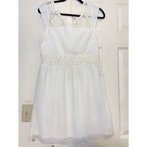 American eagle short sleeve sheer dress