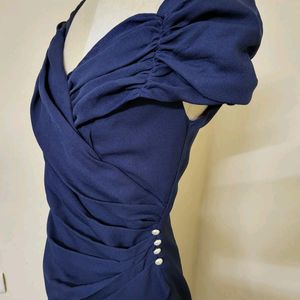 Navy Blue Gown