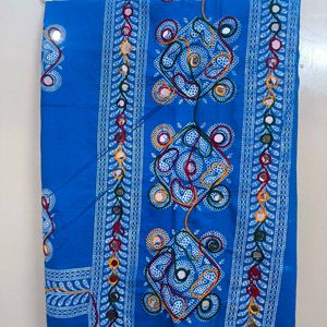 Mirror Worked Cotton Dupatta