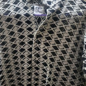 Zara Authentic Crochet Shirt So Beautiful In Real