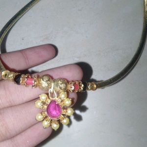 Marathi Style Necklace Design