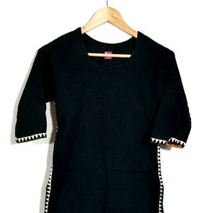 Black Casual Kurta (Women)