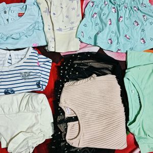 Combo Of Kids Clothes (6-9 Months)