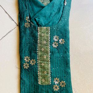 Beautiful Fully Embroided Kurta Pant With Dupatta