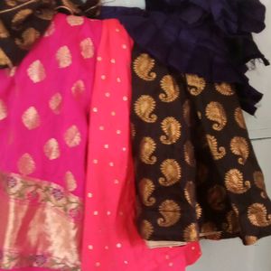 6-8 Your Girl 3 Set Of Ghagra Choli Without Chunni