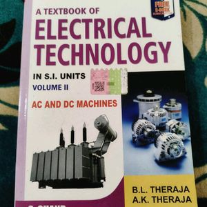 B.l Theraja Electric Machine For Engineering