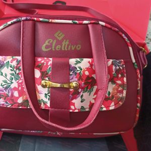 Beautiful Women Floral Design Sling Bag