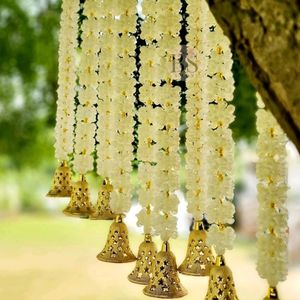 Artificial Mogra Toran Golden Ladi