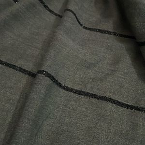 Greenish Grey Turkish Hijab