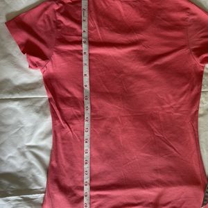 Girls Pink Medium T Shirt