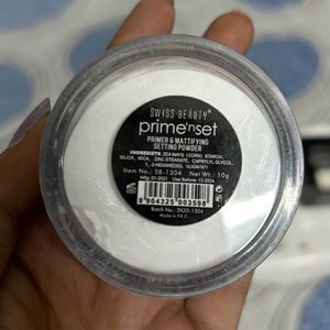 Primer And Mattifying Setting Powder