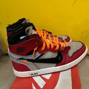 Nike OFF White Chicago Red❤️