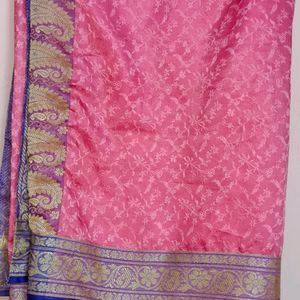 Pink Saree