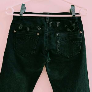 Jet Black Jeans (Party Wear)