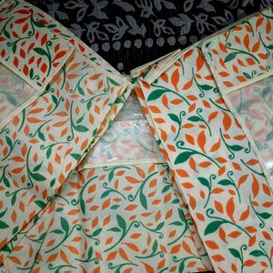 Floral Print Latest Cloth Cover 3pc Set