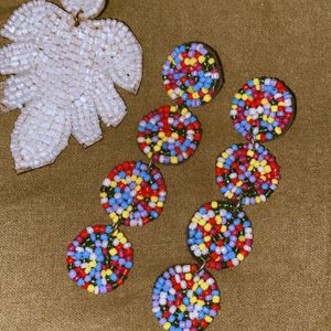 Buy 1 Get 3 Handmade Combo Of Earrings 4 Pieces