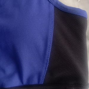 Blue n black active wear