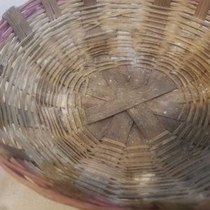 4 Small Wooden Baskets