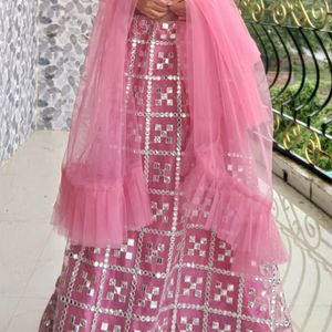 Pink Lehenga For Women