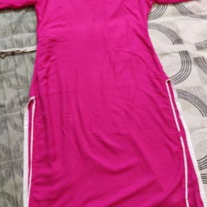 Pink kurti