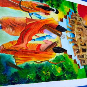 Ram Mandir Painting