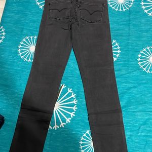 Levi’s Charcoal Denim For Women Waist 26