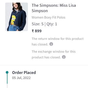 The Simpsons Crop Shirt