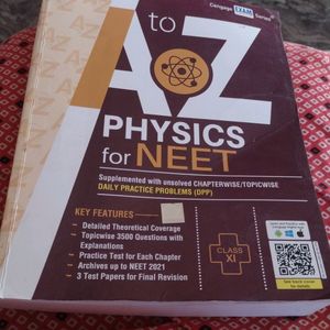 A  To Z Physics For Neet 11 Th