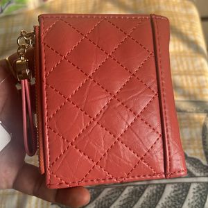 Peach Ivory Tag New Wallet